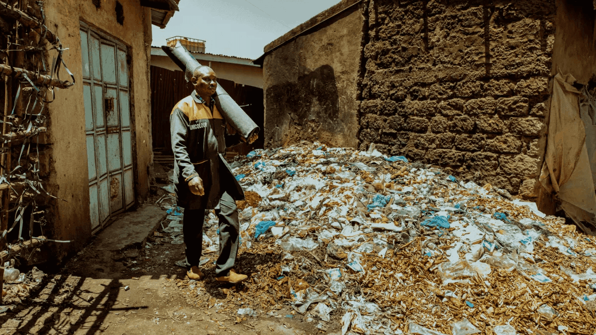 Trash-for-Shoes Program